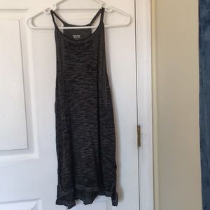 High-low swimsuit coverup